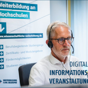 Digitale Informationsveranstaltung HSM